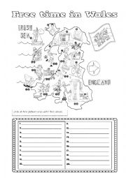 English Worksheet: Free time activities