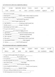 English Worksheet: Business English 05