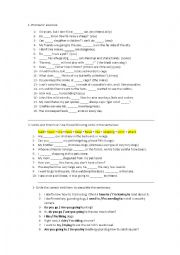 English Worksheet: Animals