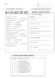 English Worksheet: Diagnostic Test