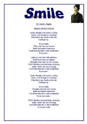 English Worksheet: Smile Song - Full Lesson