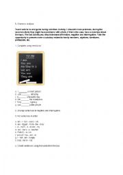 English Worksheet: To Be/Greetings