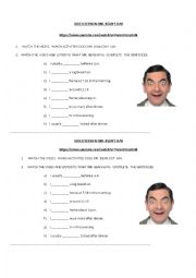 MR BEANS ROUTINE