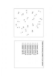 English Worksheet: Connect the dots