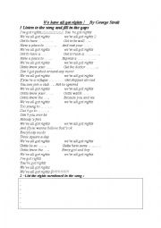 English Worksheet: We have all got rights 