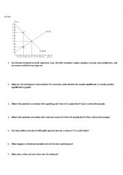 English Worksheet: econ