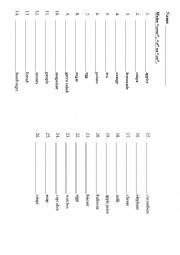 English Worksheet: Some, any, a, an