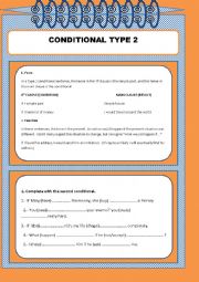 English Worksheet: Conditional Type II