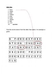 match the pairs for words