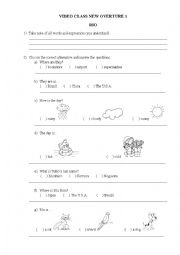 English Worksheet: Exercise Rio Movie