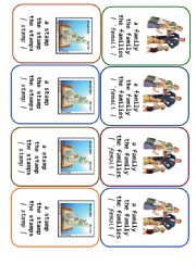 English Worksheet: Four-of-a-Kind Card Game Definite and Indefinite Articles