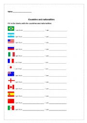 Countries and Nationalities