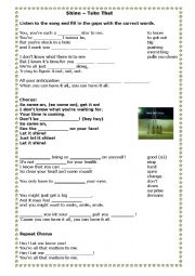 English Worksheet: Shine