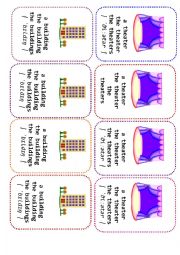 English Worksheet: Four-of-a-Kind Card Game Definite and Indefinite Articles - 6