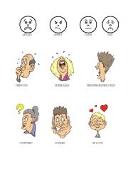 English Worksheet: Moods and Feelings