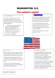 English Worksheet: Washington D.C.