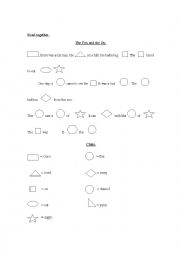 English Worksheet: Shapes