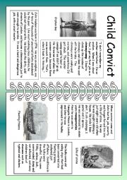 English Worksheet: Australia - Child Convict