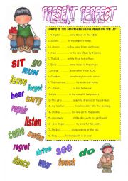 PRESENT PERFECT TENSE