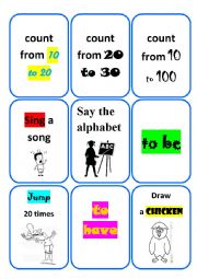 Revision game for children - part 1 (editable)