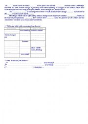 English Worksheet: cause and effect