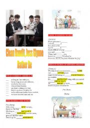 English Worksheet: Clean Bandit Rather Be