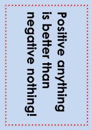 English Worksheet: proverb flashcards