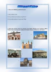 English Worksheet: Famous museums and galleries