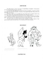 English Worksheet: The Pirates