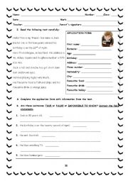 English Worksheet: 6th graders worksheet