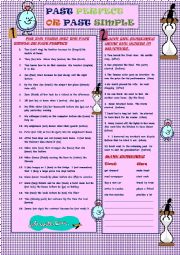 English Worksheet: Past Perfect or Past Simple