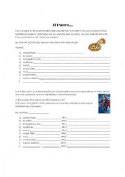 English Worksheet: If I were...