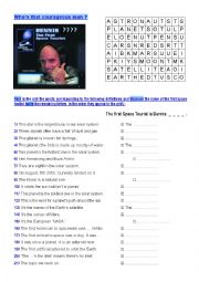 English Worksheet: Whos that courageous man ?