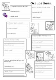 My little pony occupations