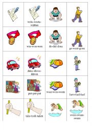 Irregular verbs 1