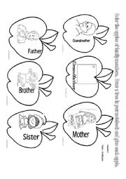 English Worksheet: WORKSHOP ABOUT FAMILY MEMBERS 