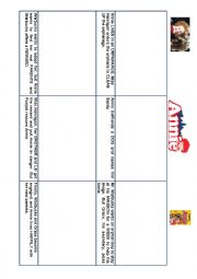 English Worksheet: Comic strip based on Annie (The film)