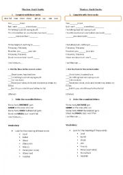 English Worksheet: TITANIUM by DAVID GUETTA