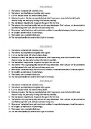 English Worksheet: Sherlock Holmes