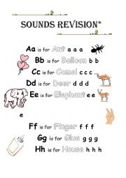 The sound of A-Z