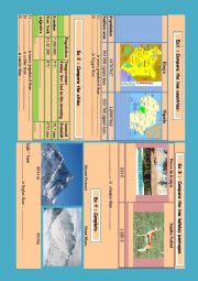 English Worksheet: comparatives