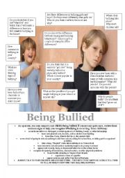 English Worksheet: Being Bullied