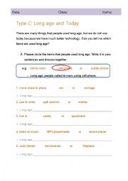 English Worksheet: Past Tense