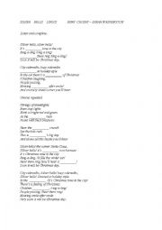 Christmas song: Silver Bells - ESL worksheet by ZZelena