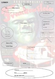 English Worksheet: Describe a Film Poster (vocabulary worksheet)