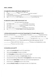 English Worksheet: Quiz about Present Simple and Present Continuous