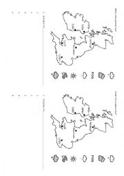English Worksheet: Whas the weather like?