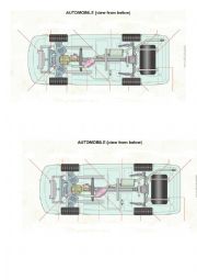 English Worksheet: Automobile (view from below) 2