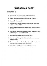 Christmas Quiz