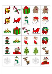 English Worksheet: Christmas memo